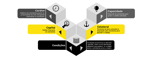 Risco Pessoa/Crédito 5cs